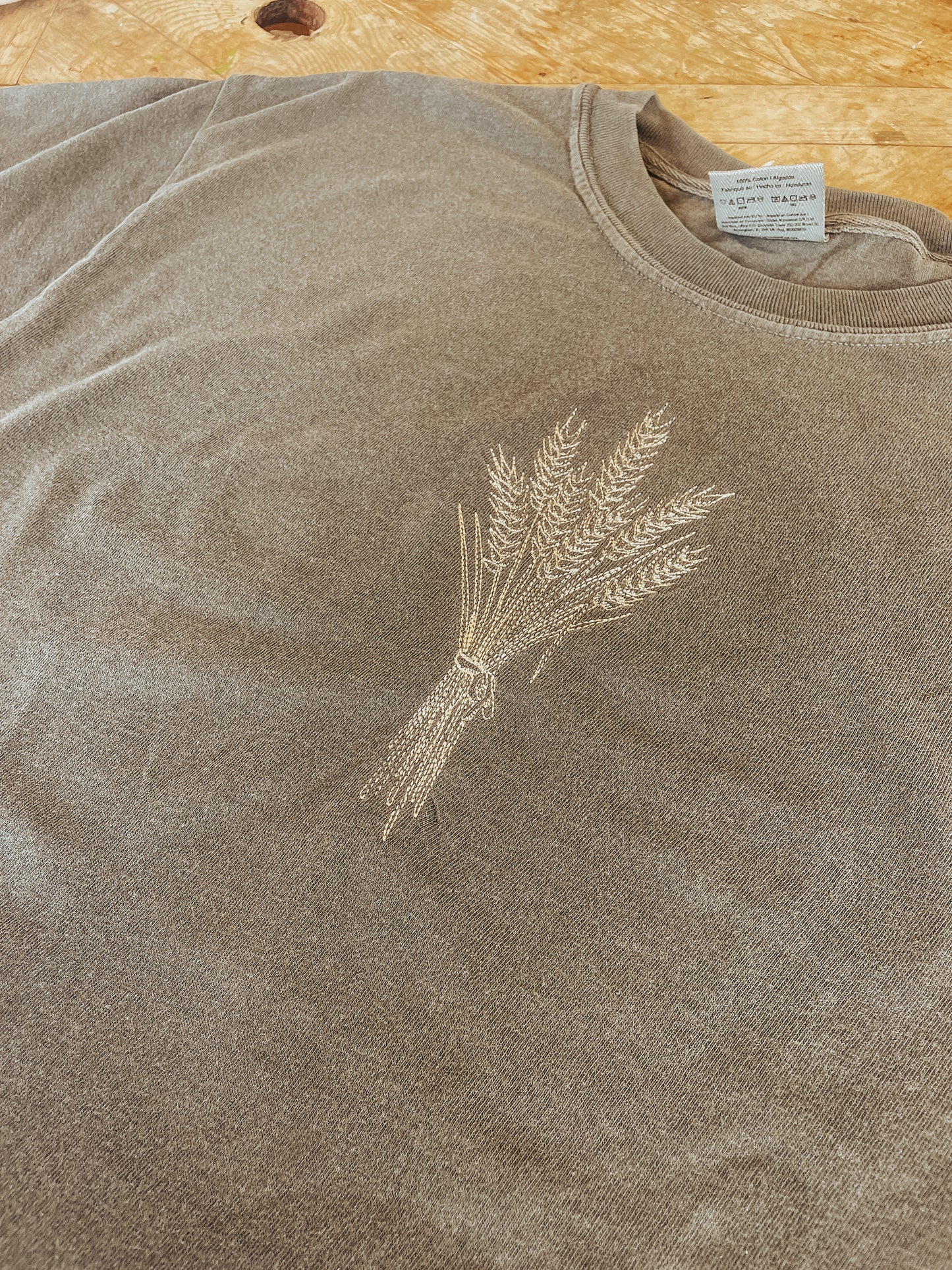 The Cozy Wheat Tee PREORDER