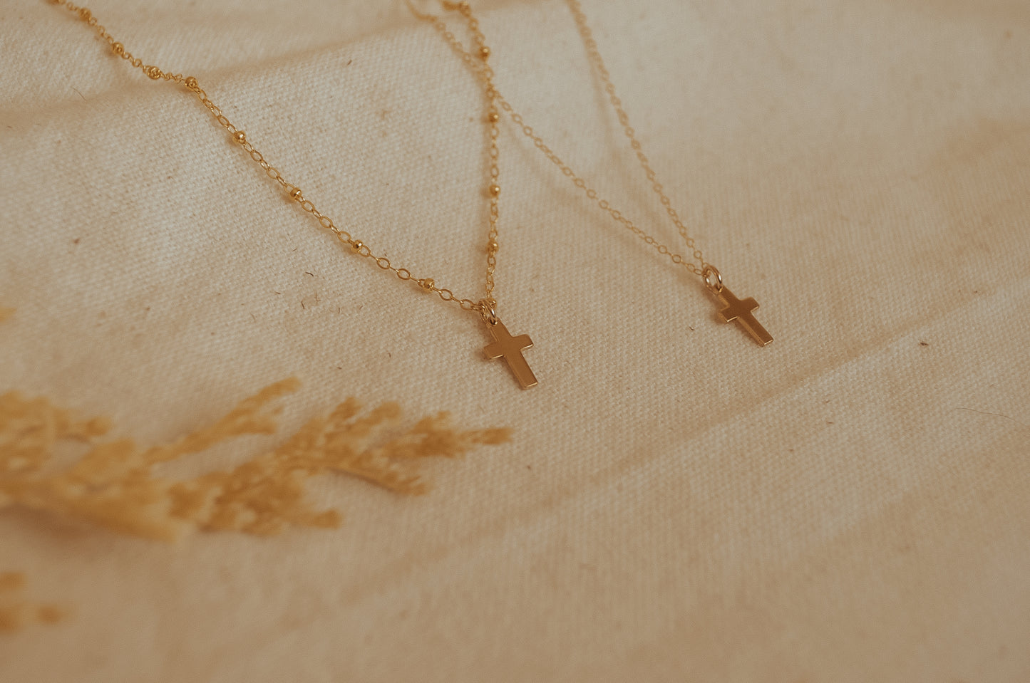 The Golden Cross Necklaces