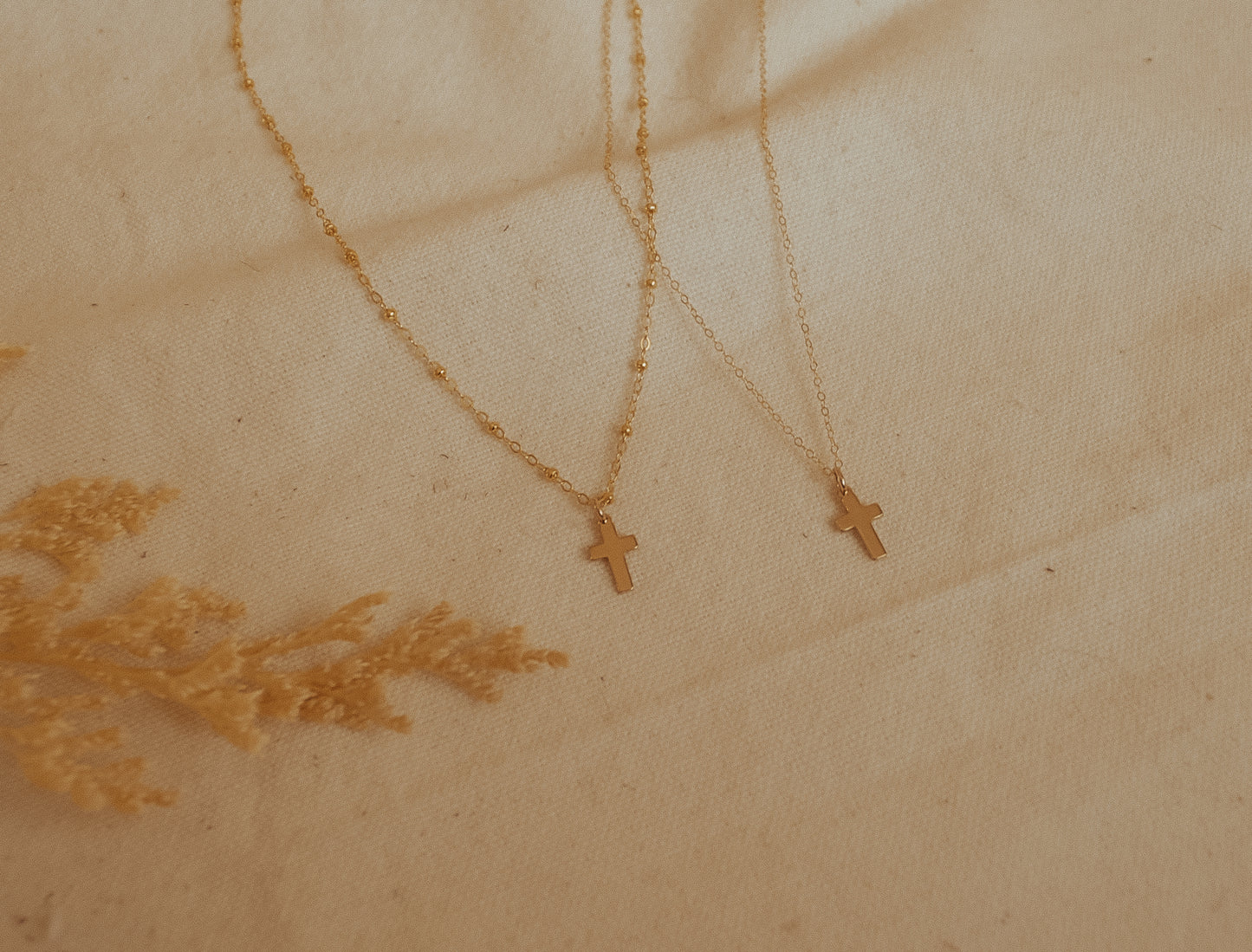 The Golden Cross Necklaces
