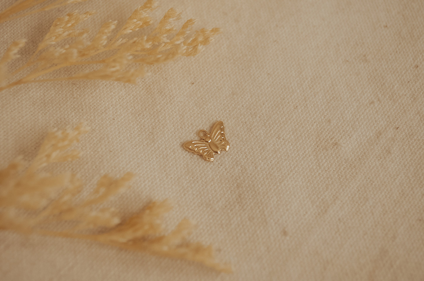 The Gold Fill Butterfly Charm