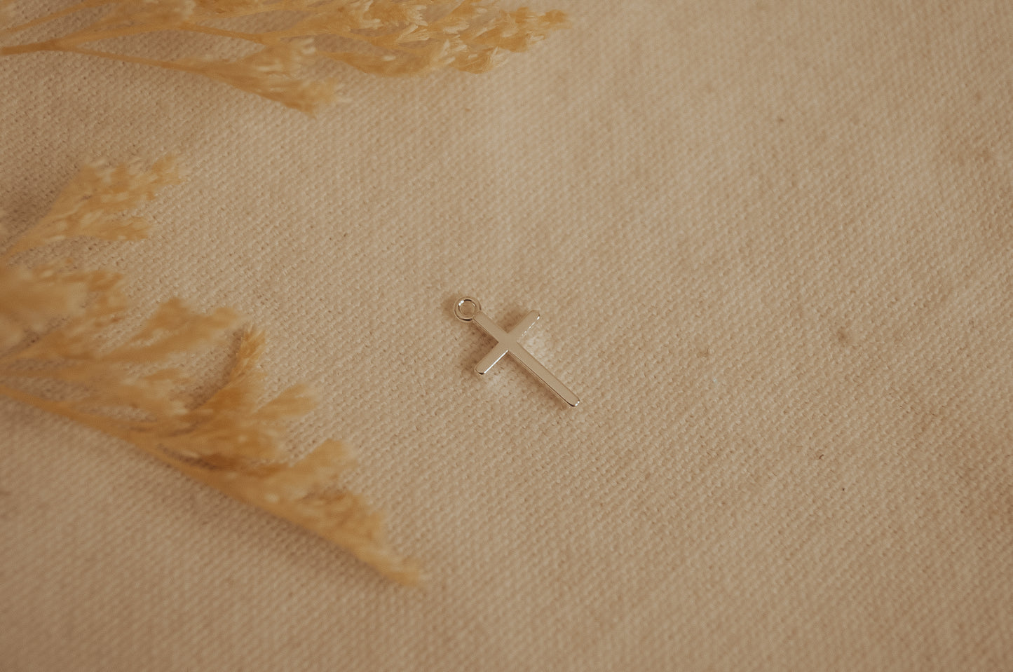 The Sterling Silver Cross Charm