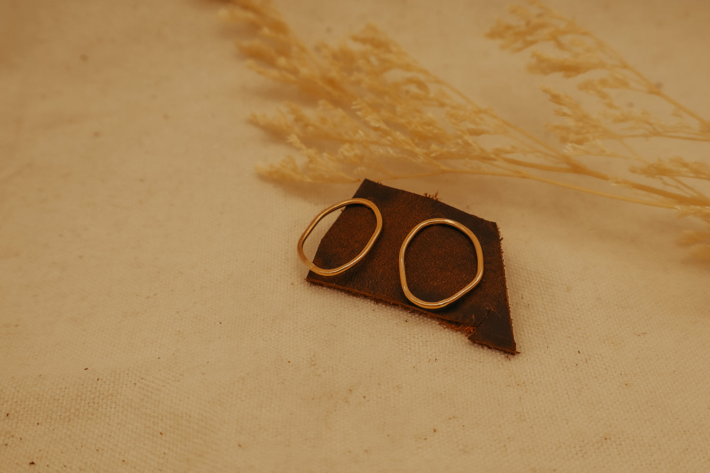 The Cecelia Studs - Gold-Fill