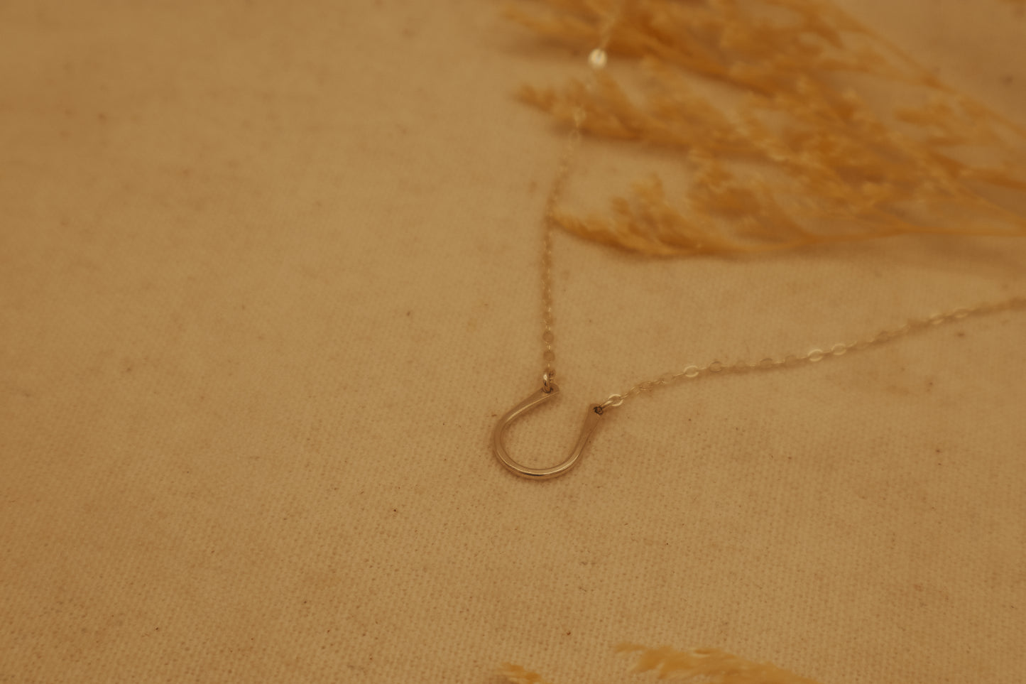 The Horseshoe Necklace - Sterling Silver