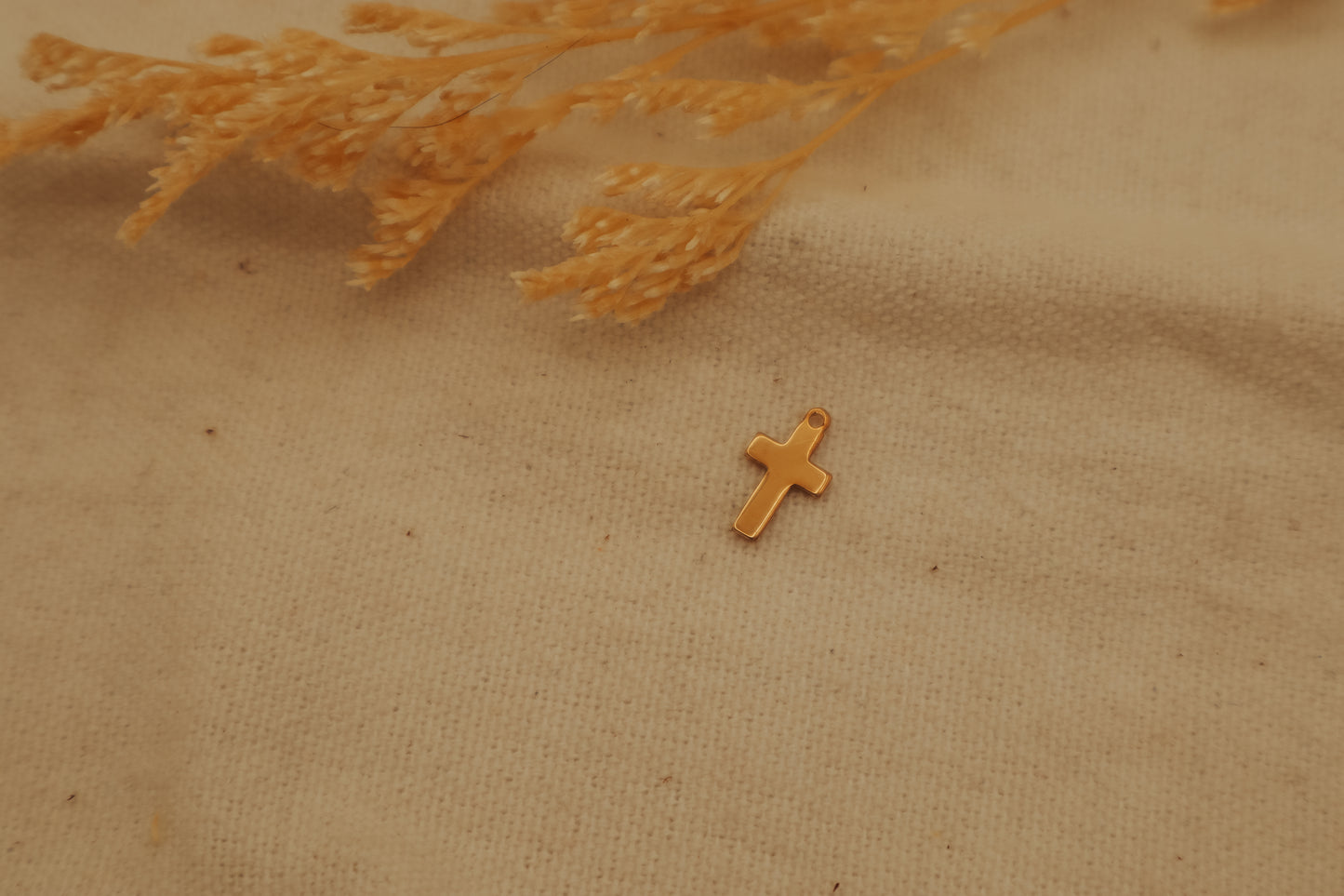 The Gold-Fill Cross Charm