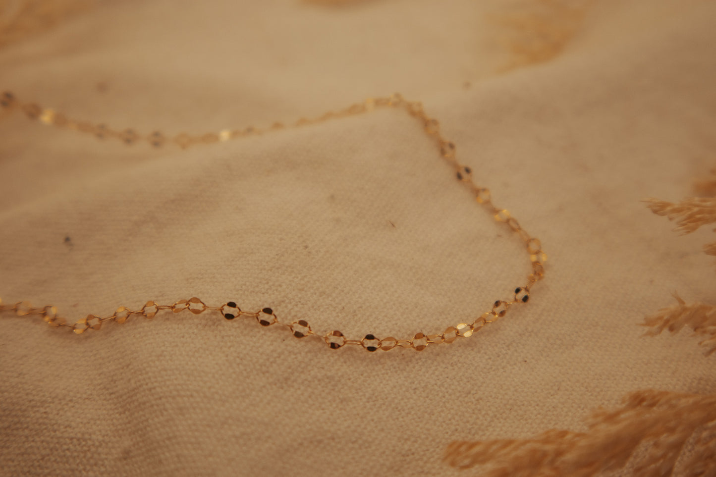 The Dapped Gold Chain