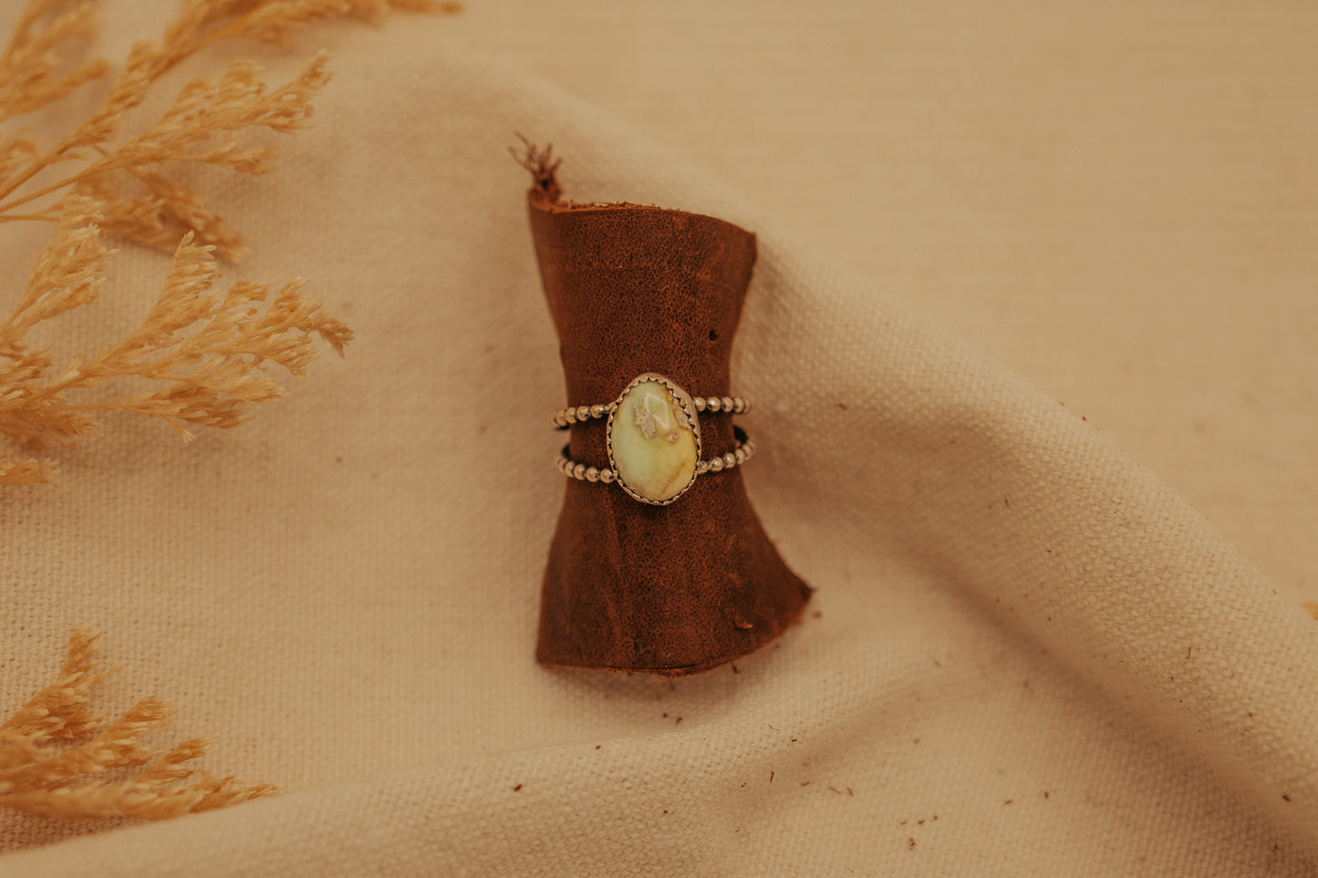 The Olive Ring - SIZE 7
