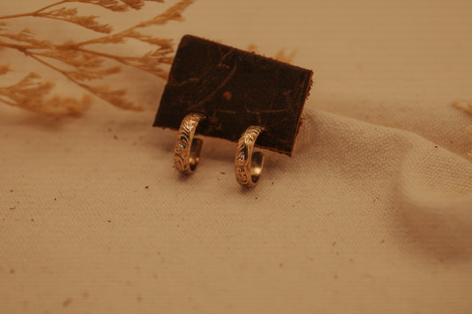The Thea Hoops Gold-Fill II