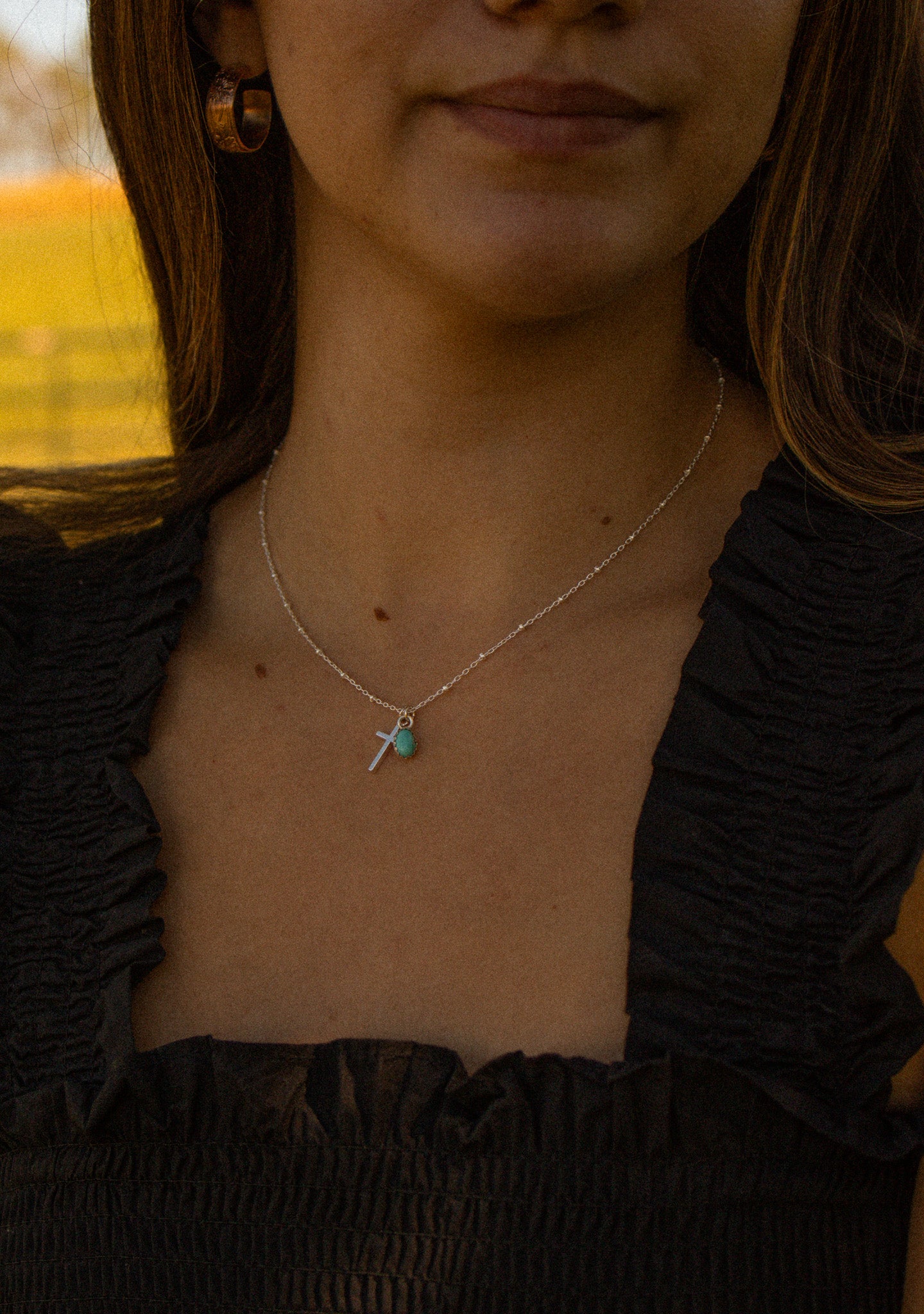 The Silver Abide Necklaces