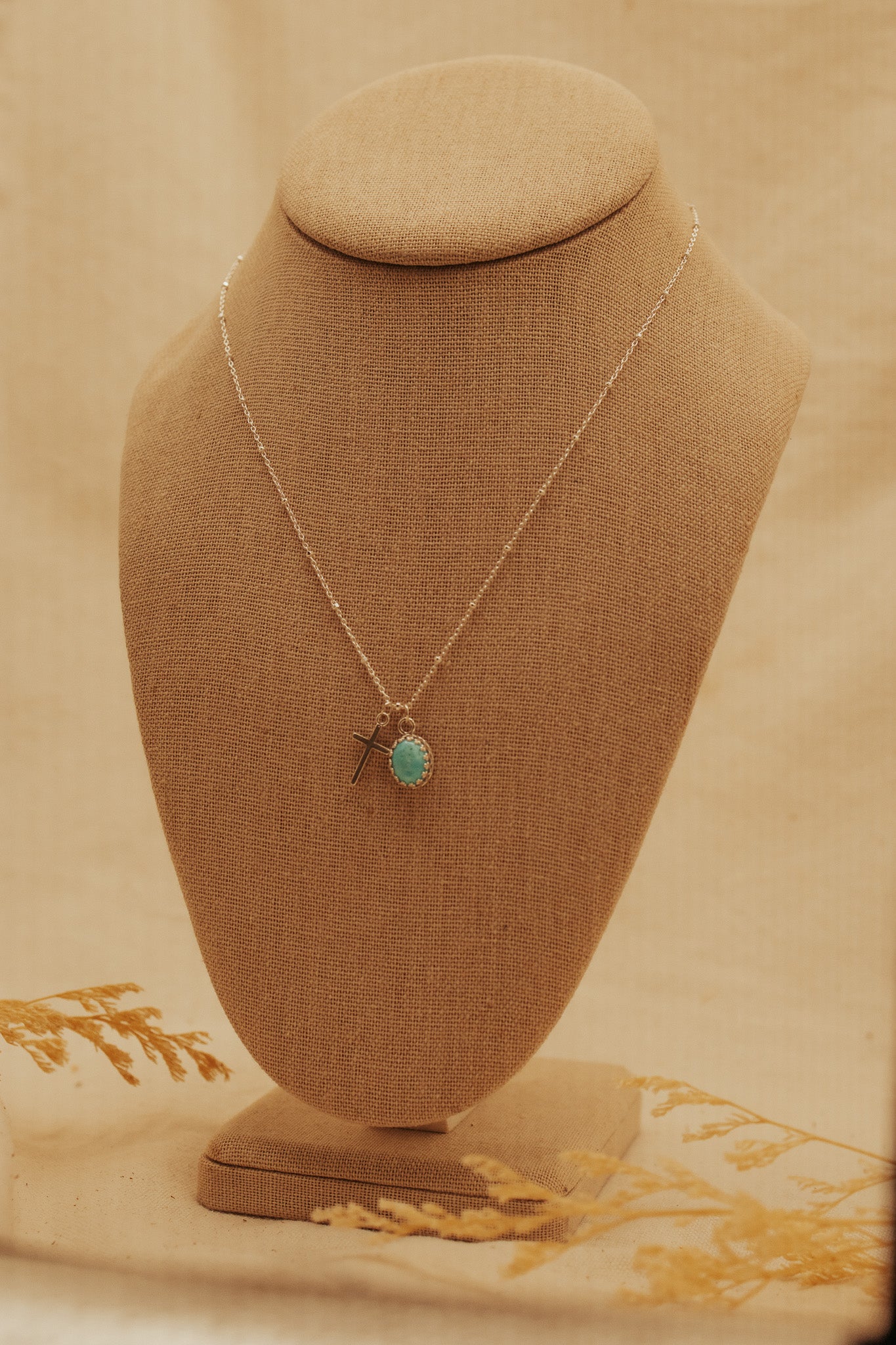 The Silver Abide Necklaces
