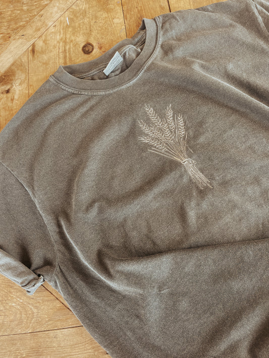 The Cozy Wheat Tee PREORDER