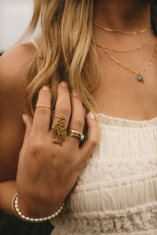 The Brass Bronc Rider Ring