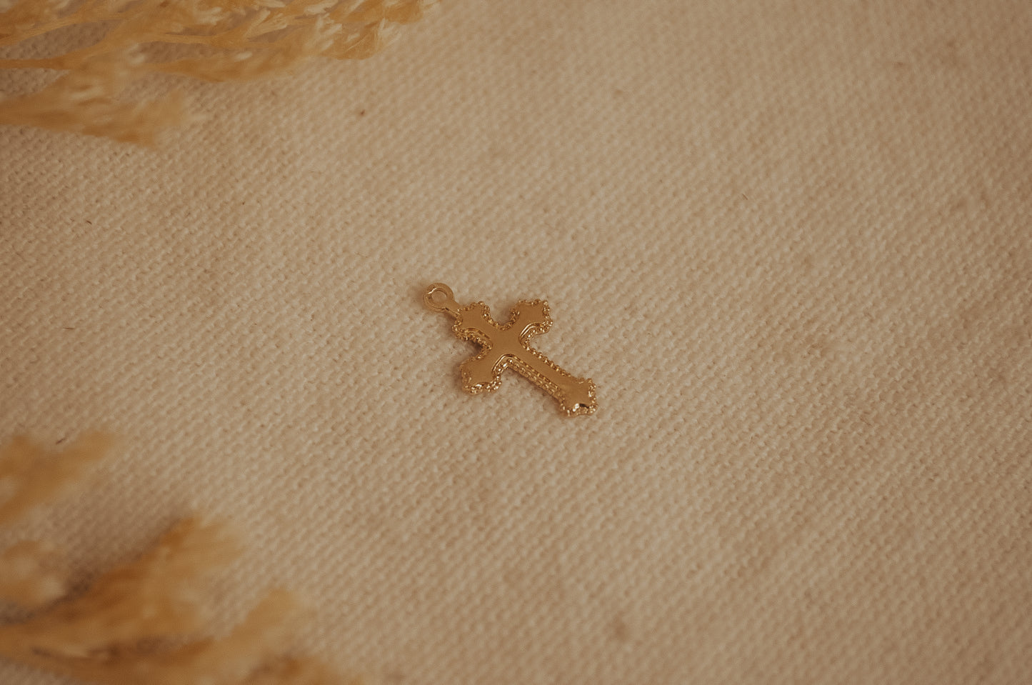 The Gold Fill Cross Charm