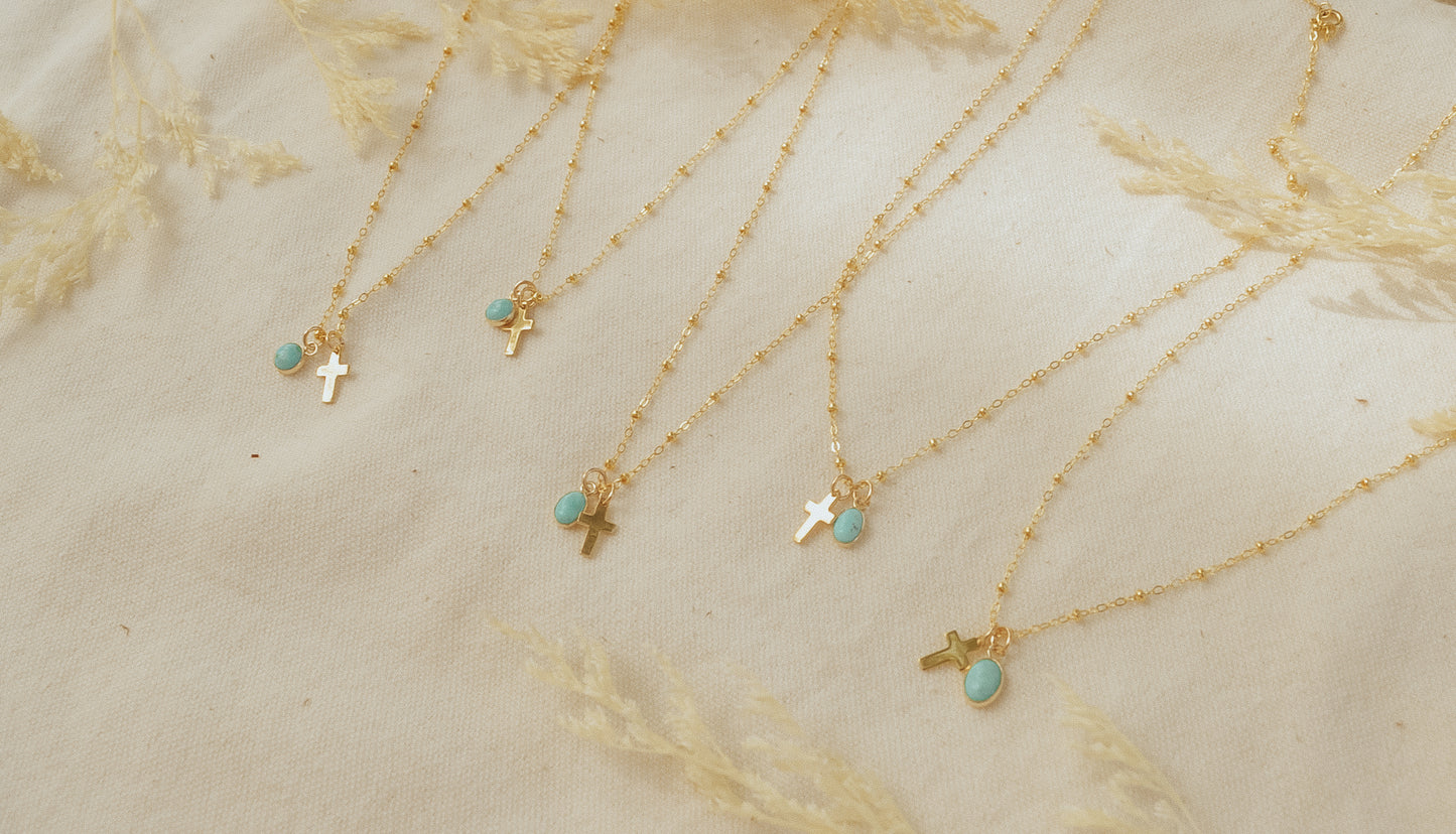 The Golden Abide Necklaces