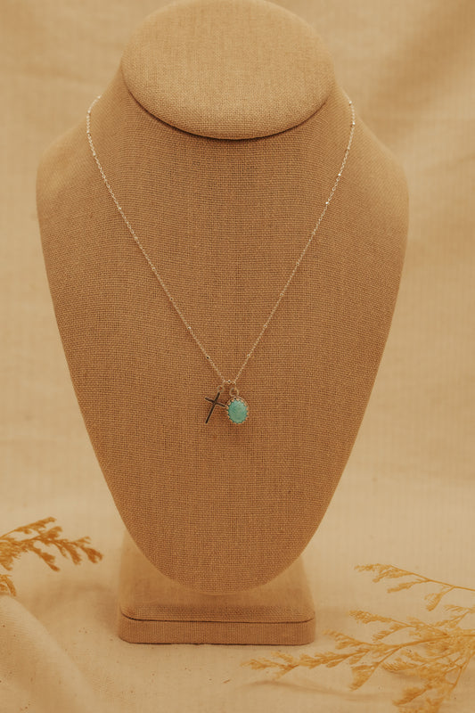 The Silver Abide Necklaces