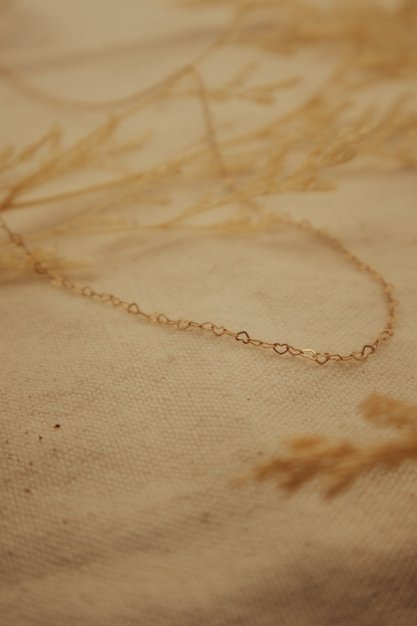 The Heart Chain Gold-Fill