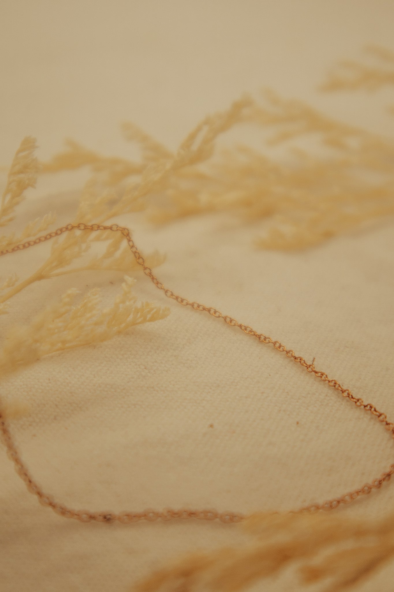 The Rose Gold Dainty Chain