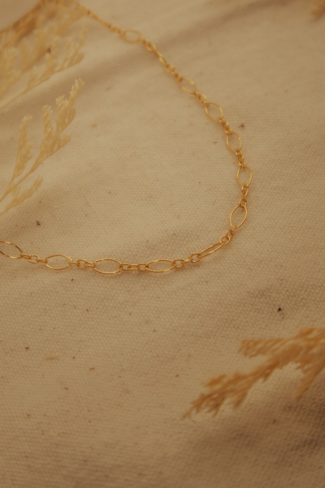 The Gold Oval Chain