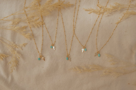 The Golden Abide Necklaces