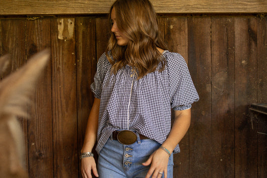 The Hattie Top - size S, (fits M/L)