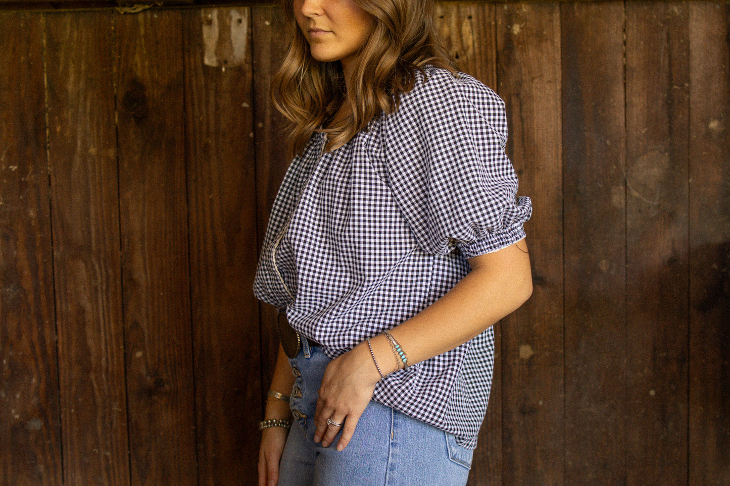 The Hattie Top - size S, (fits M/L)