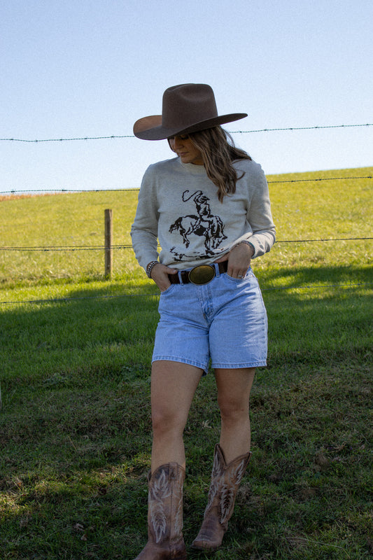 The Rodeo Sweater - size medium