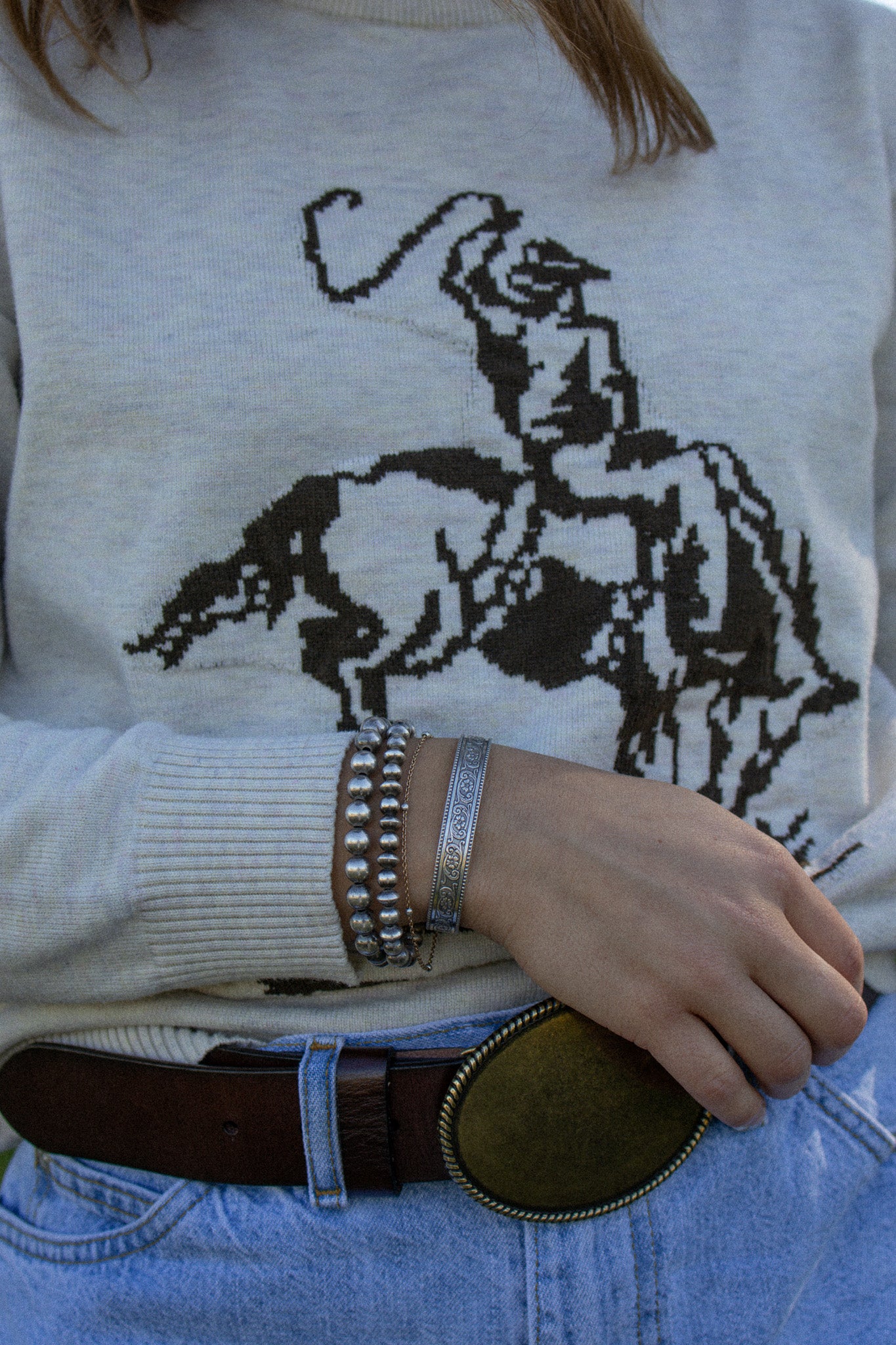 The Rodeo Sweater - size medium