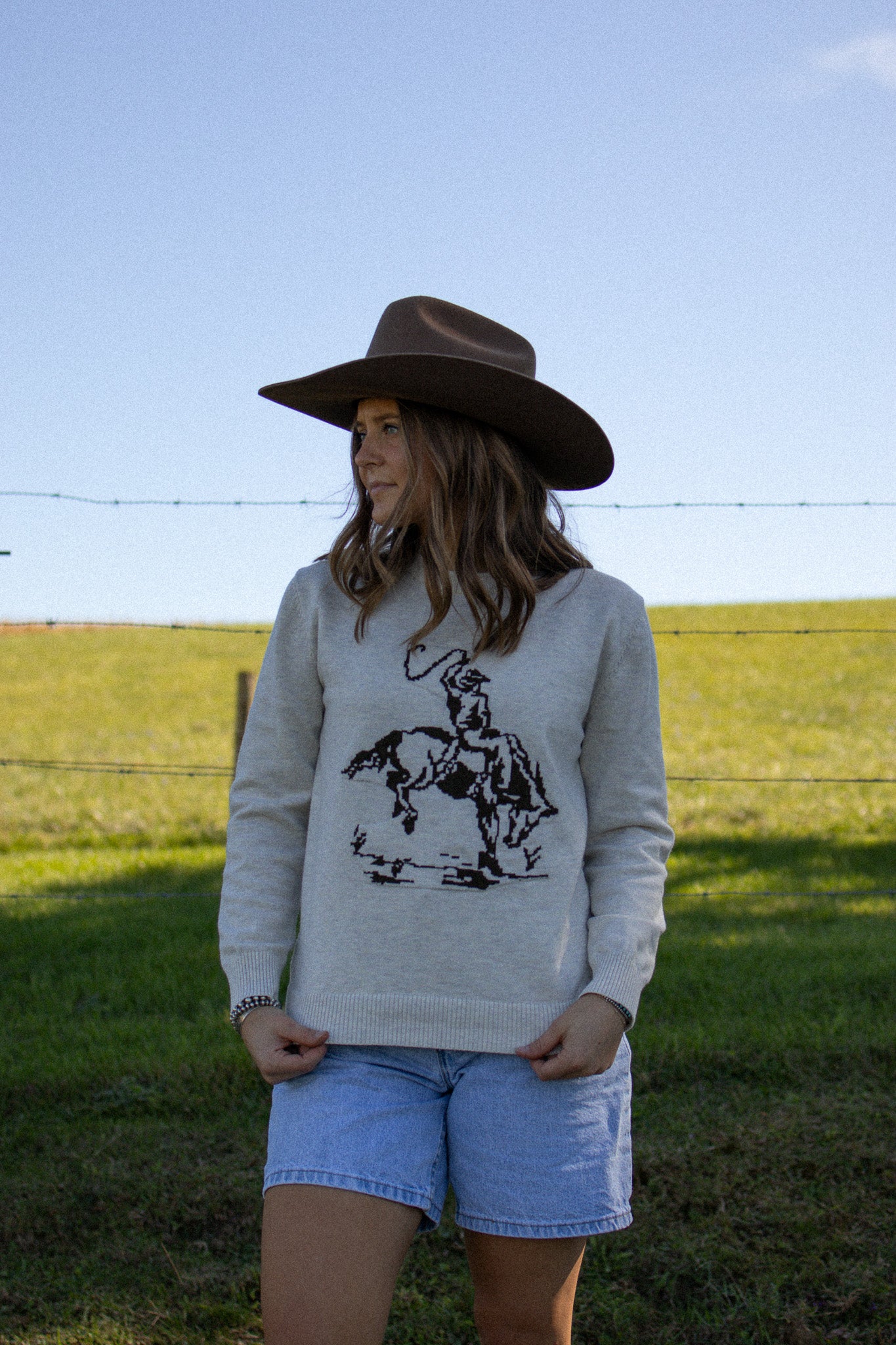 The Rodeo Sweater - size medium