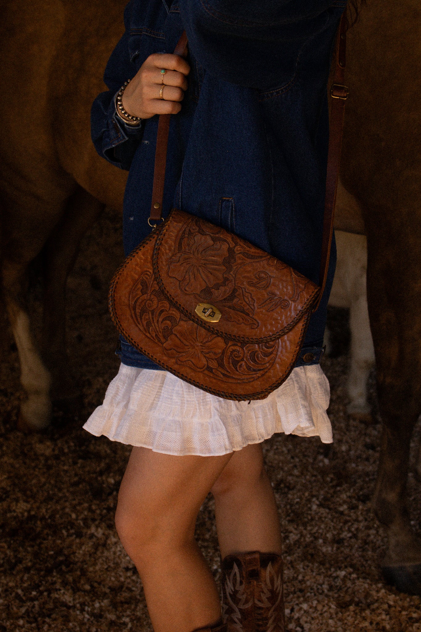 The Lainey Floral Bag