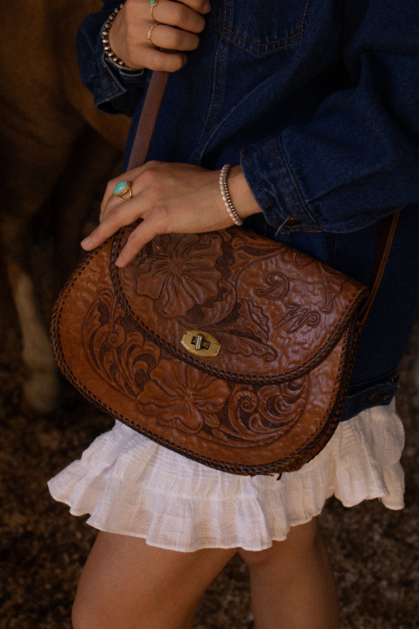 The Lainey Floral Bag