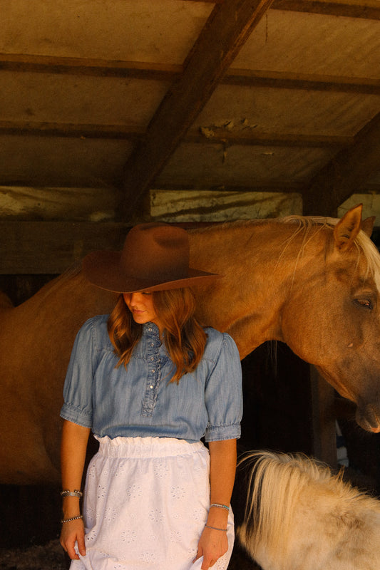 The Prairie Belle Top - size m/l