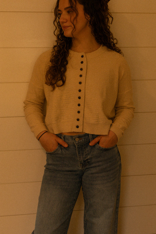 The Sandstone Cardigan - Size Small
