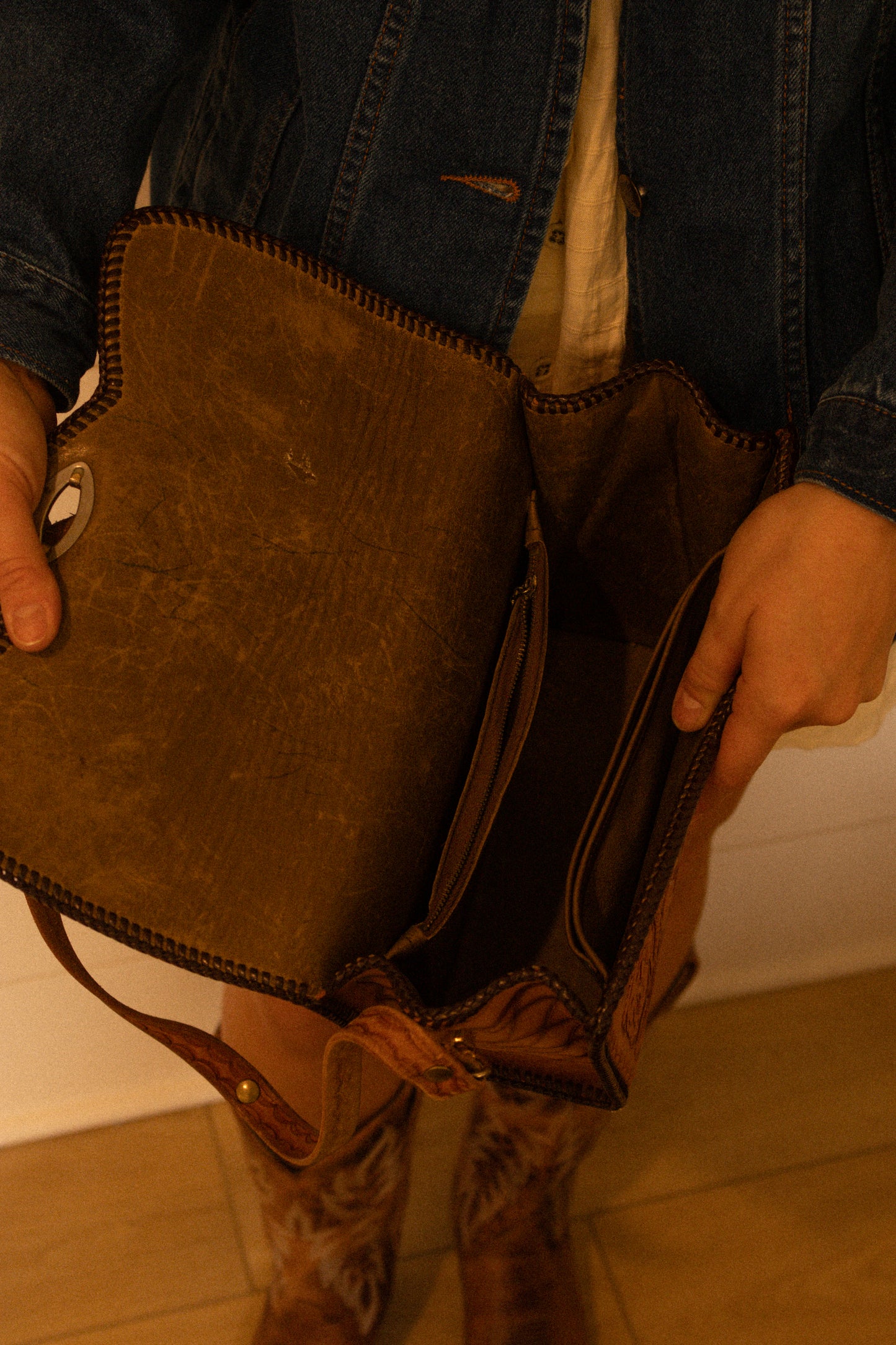 The Frontier Rose Bag