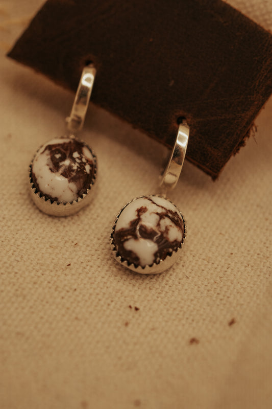 The Edie Huggie Hoop Dangles