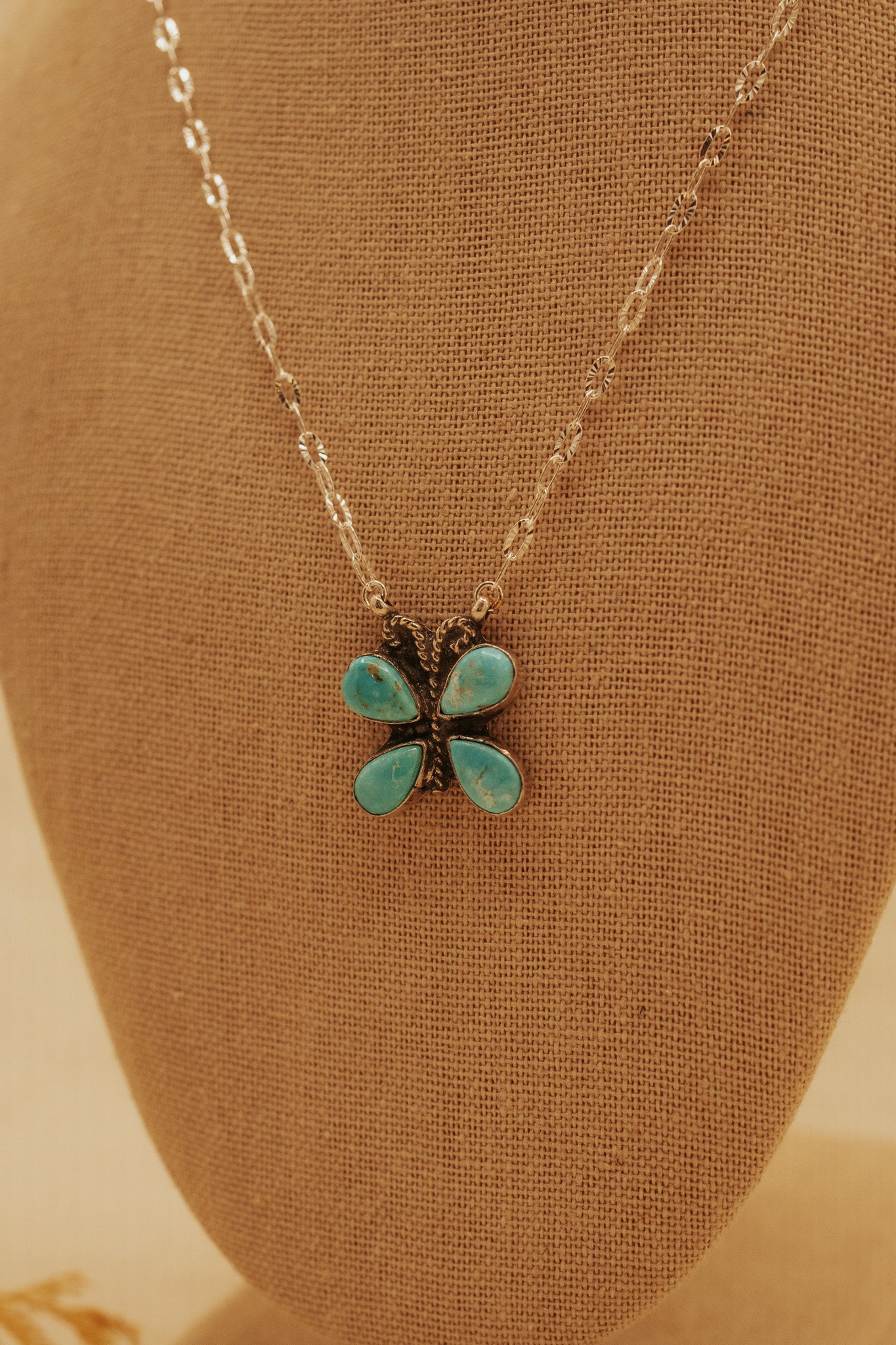 The Butterfly Cluster Necklace