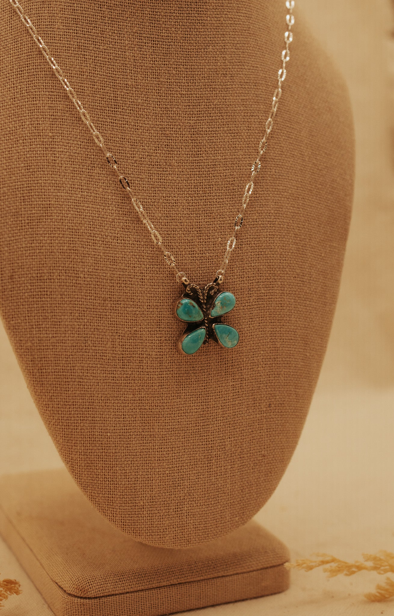 The Butterfly Cluster Necklace