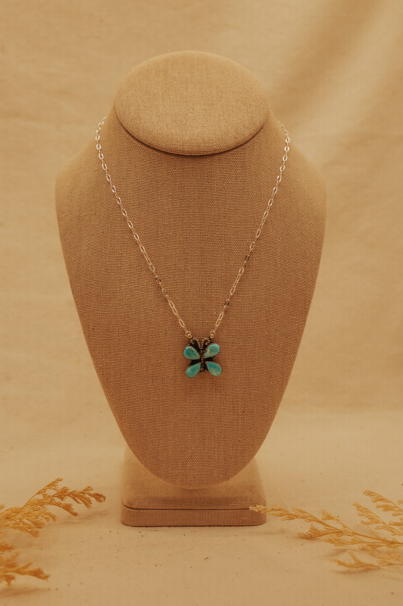 The Butterfly Cluster Necklace