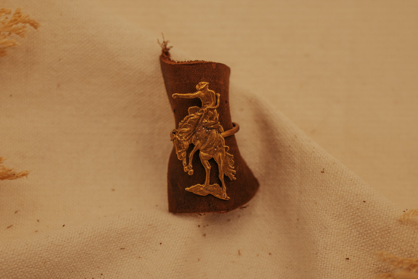 The Brass Bronc Rider Ring