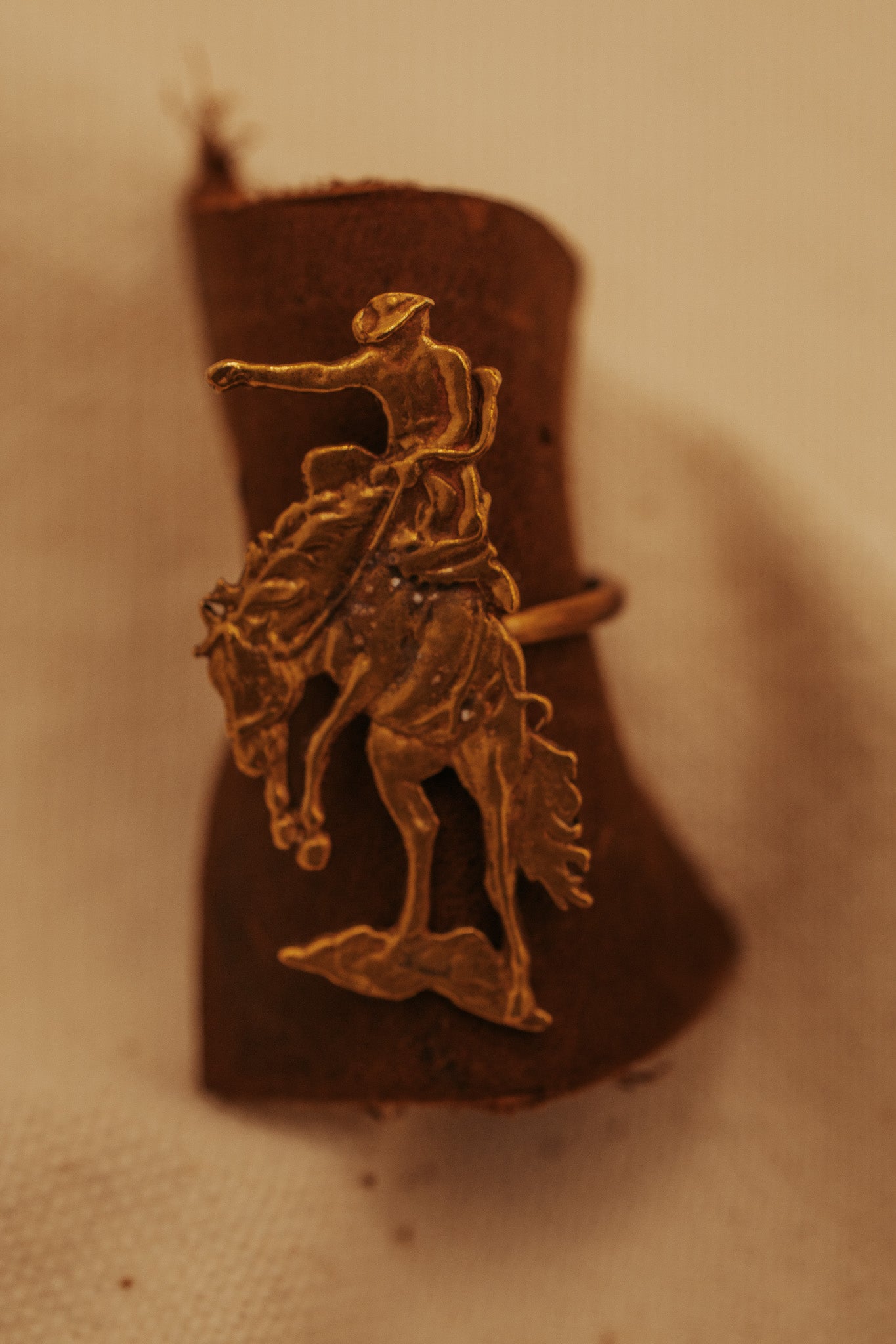 The Brass Bronc Rider Ring