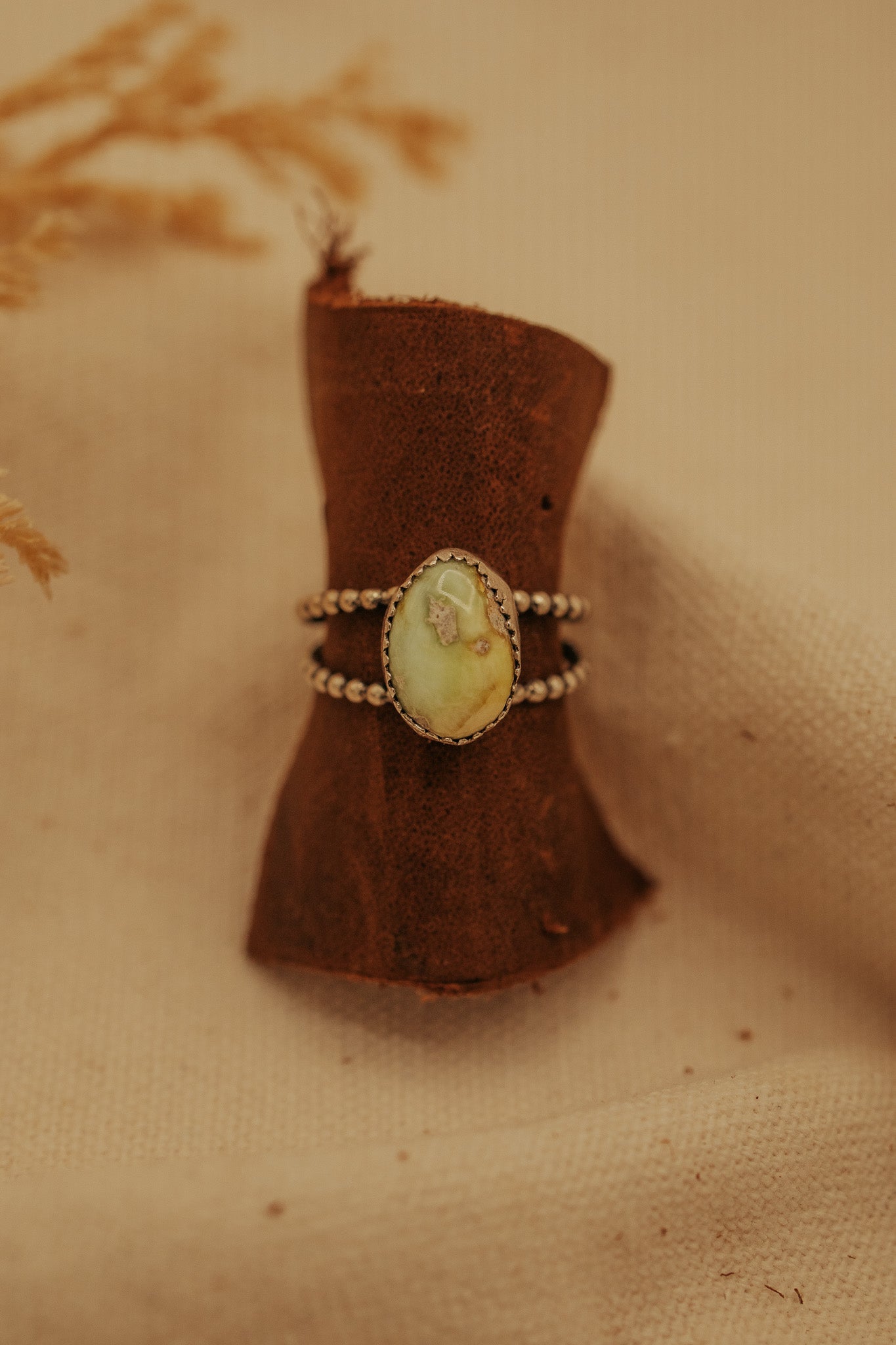 The Olive Ring - SIZE 7