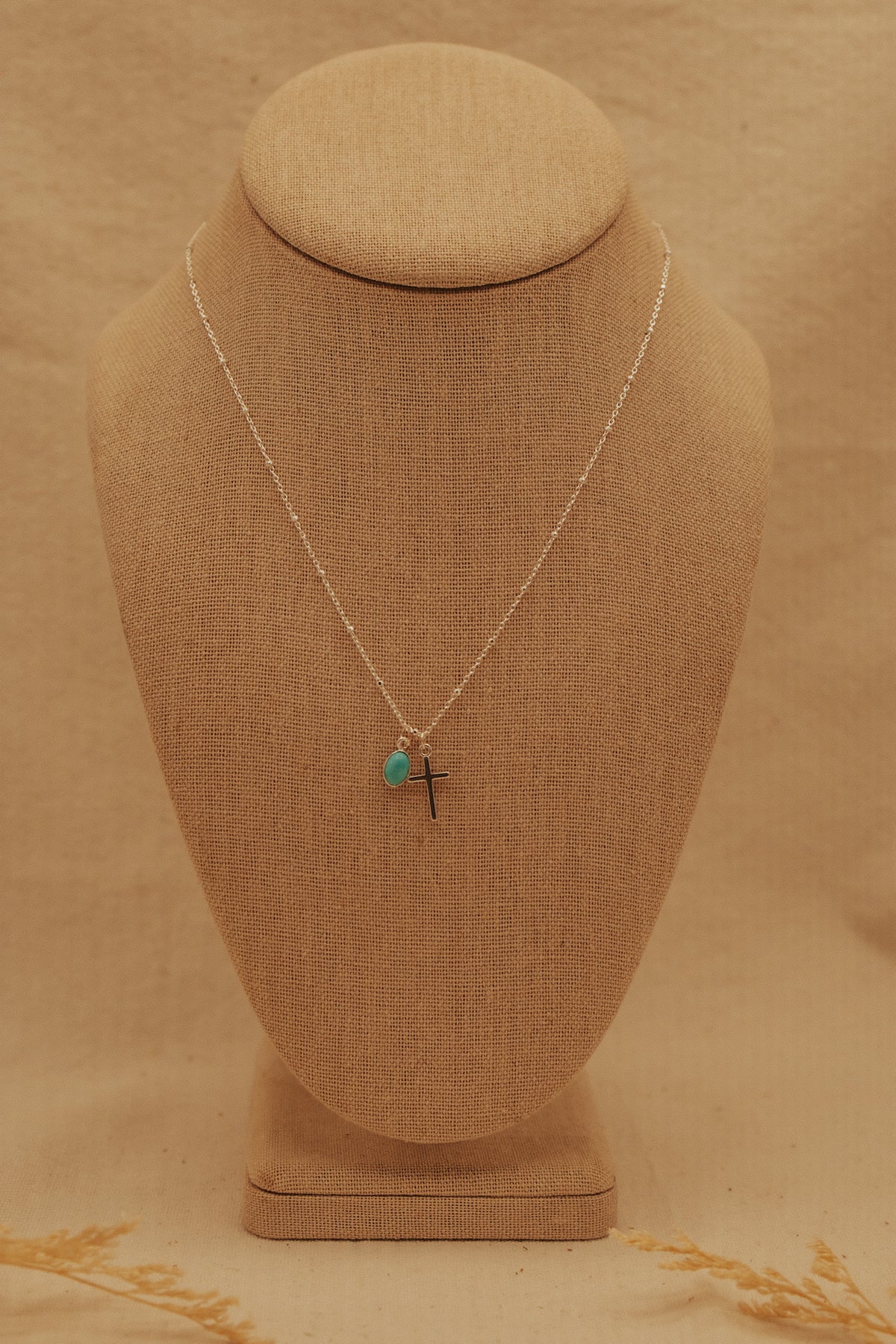 The Silver Abide Necklace