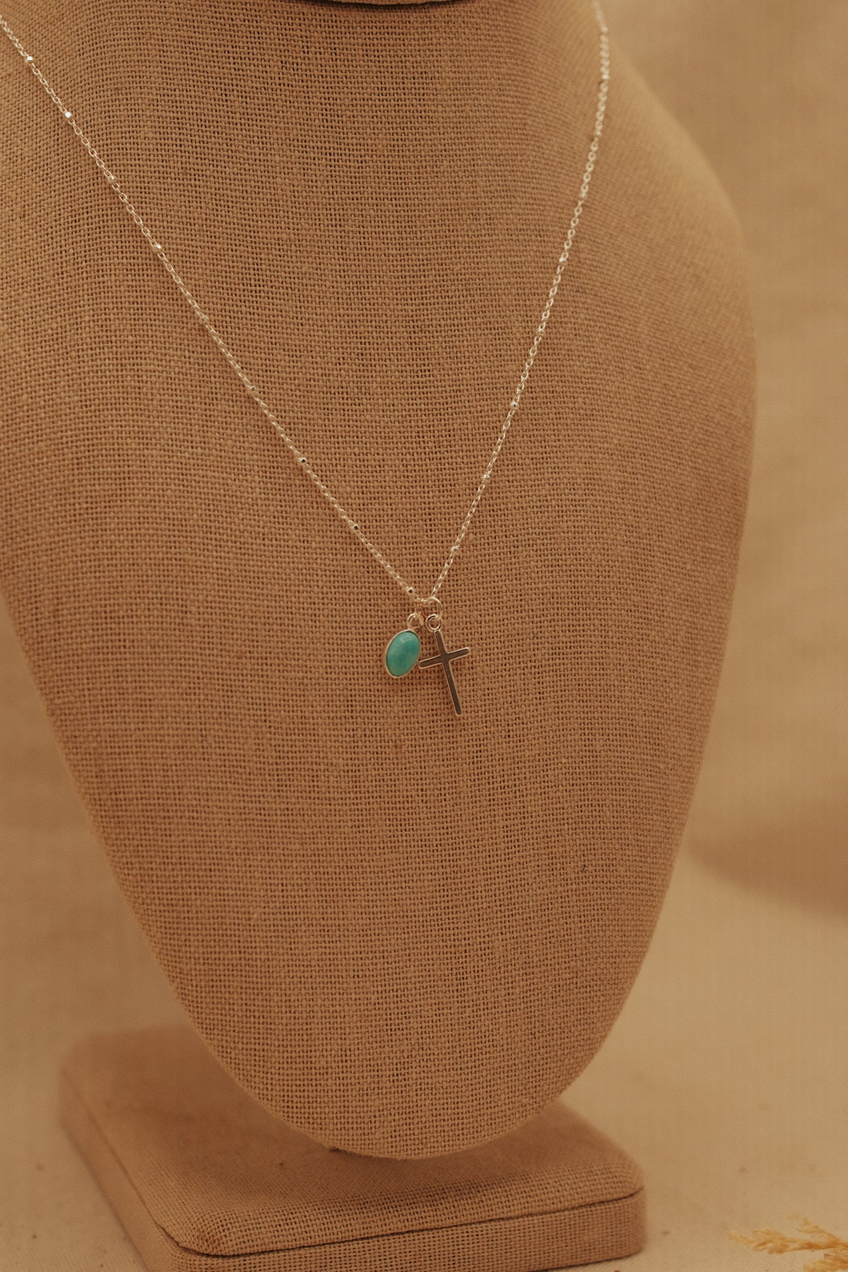 The Silver Abide Necklace