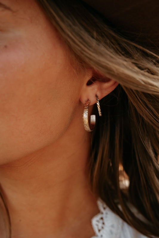 The Thea Hoops Gold-Fill
