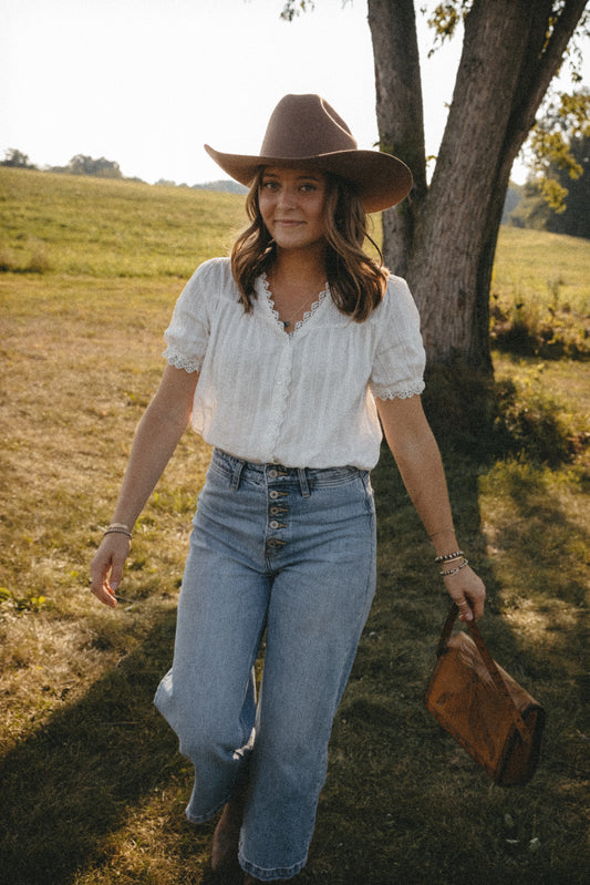 The Camille Blouse - size small
