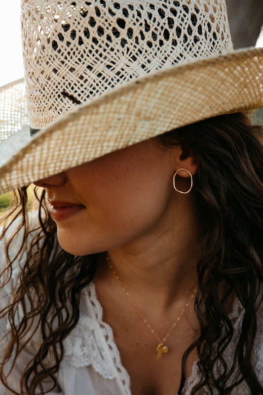 The Cecelia Studs - Gold-Fill