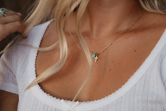 The Golden Abide Necklaces