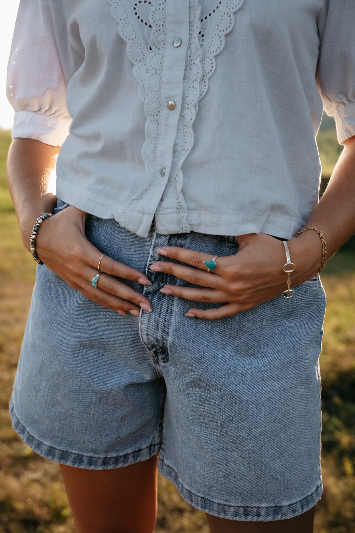 The Wrangler Mom Shorts - size 28