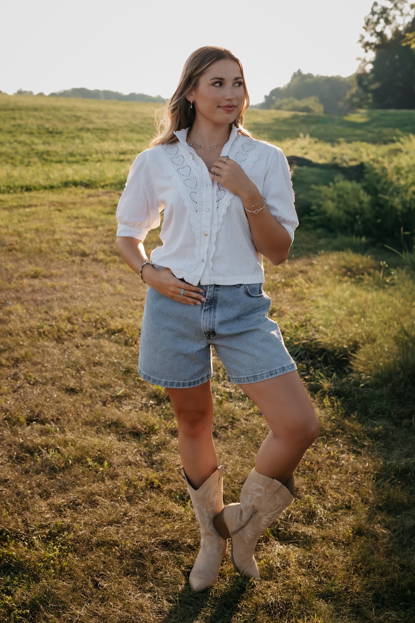 The Wrangler Mom Shorts - size 28