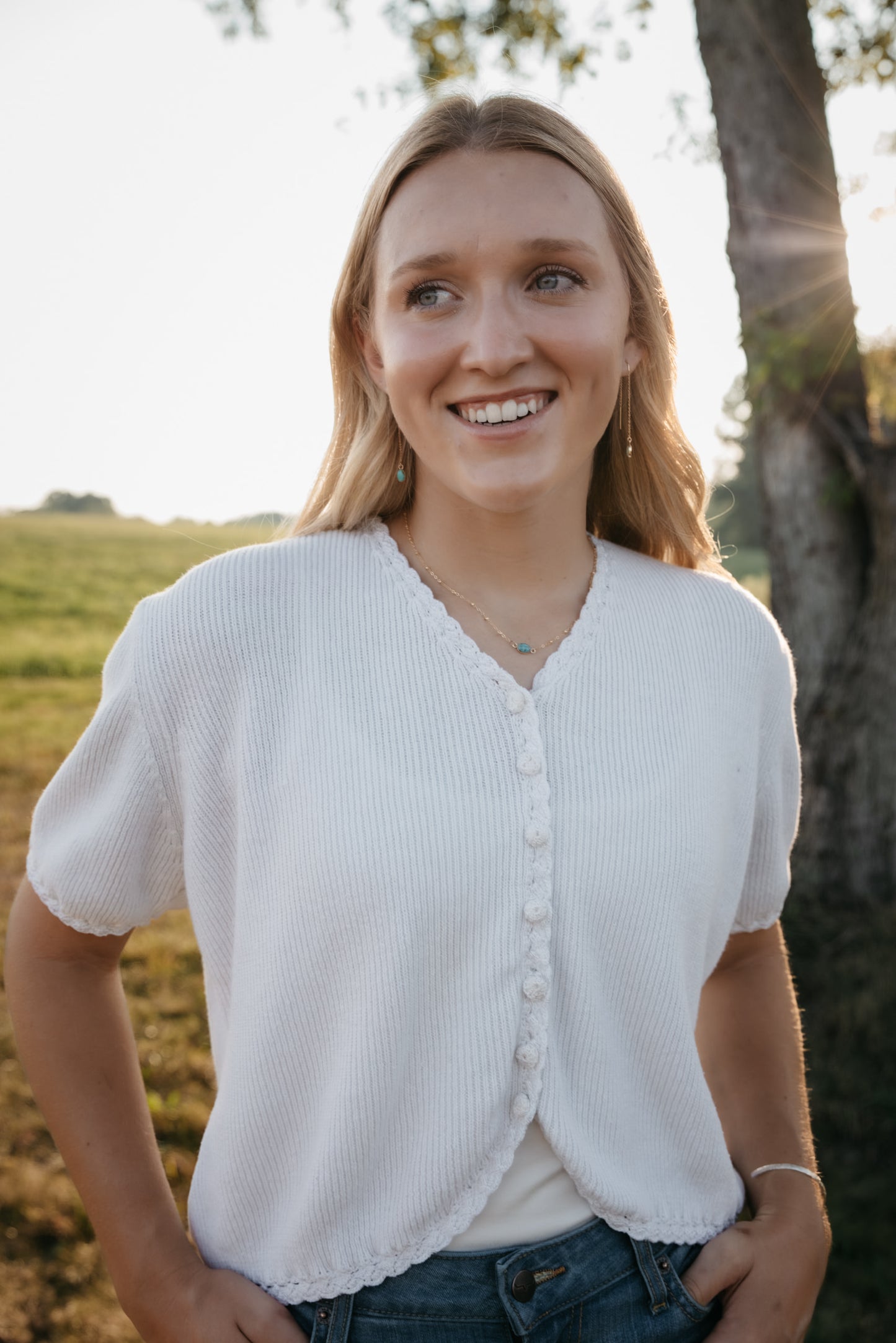 The Marlowe Sweater Top - size small
