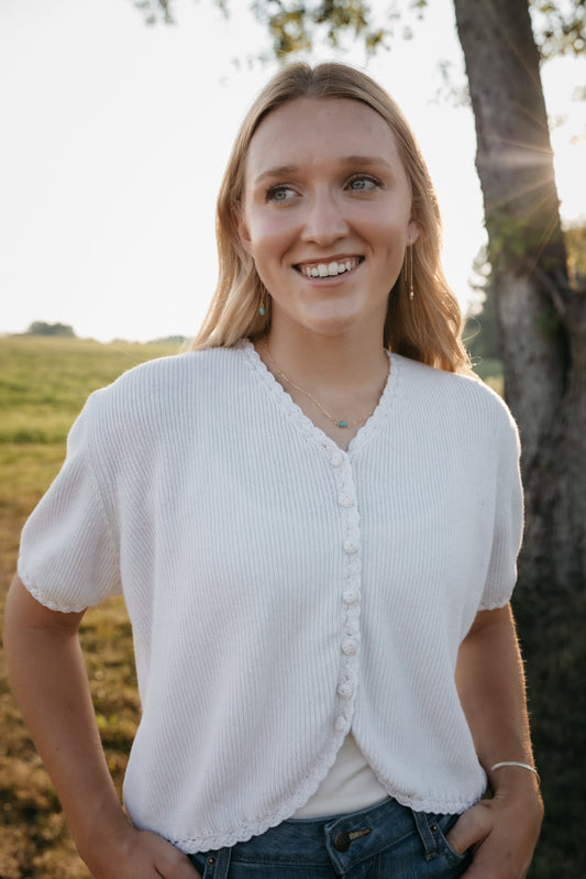 The Marlowe Sweater Top - size small