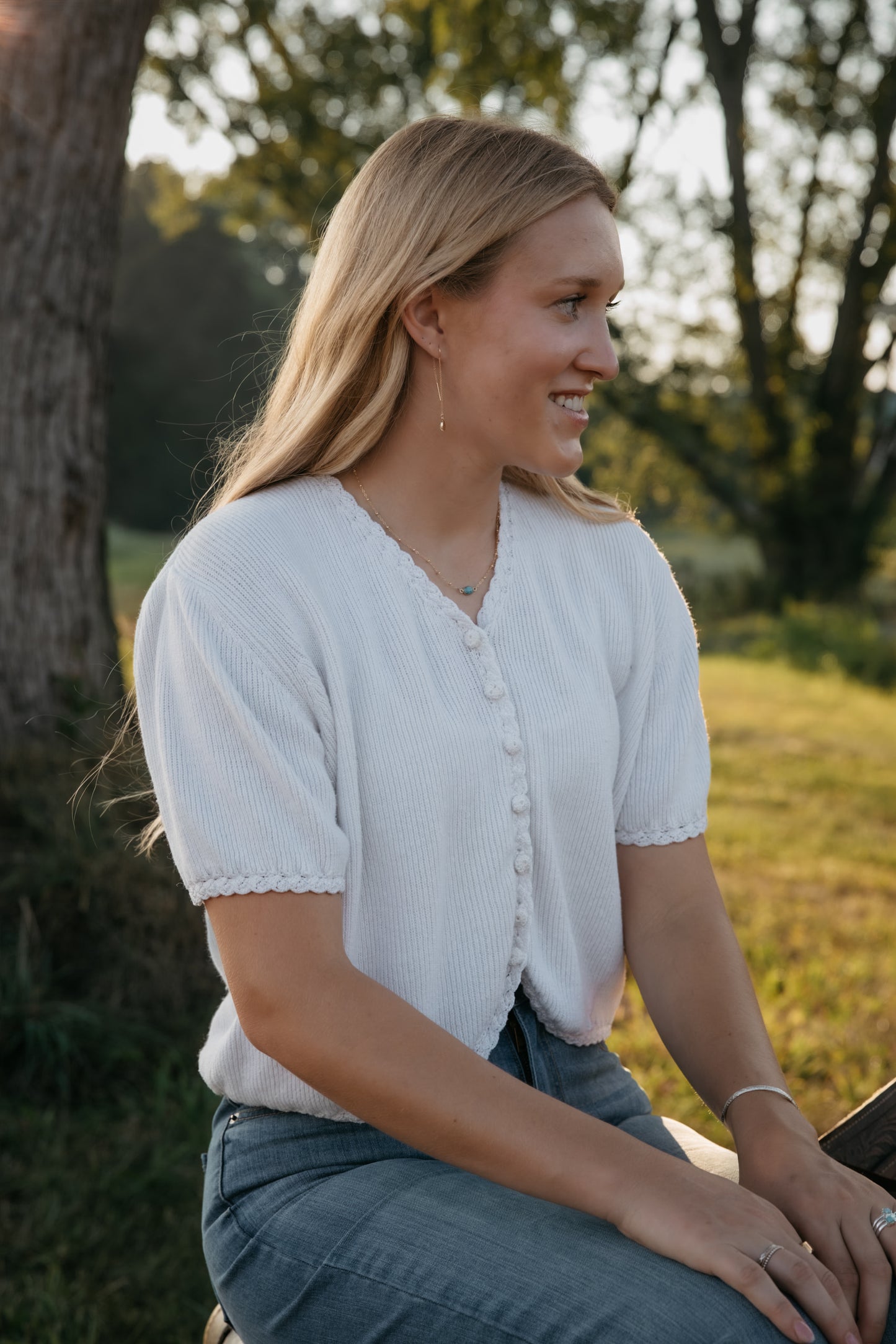 The Marlowe Sweater Top - size small